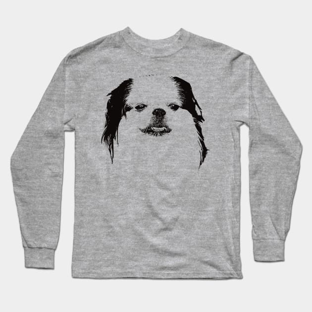 Japanese Chin gift for Japanese Spaniel Owners Long Sleeve T-Shirt by DoggyStyles